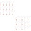 2000Pièces Cordelette Étiquette Rouge Pastèque Durable Pour Décoration 6