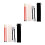 2Sets Drum Sticks Set Met Rubber Handvat Staal En Bamboe Borstel 8