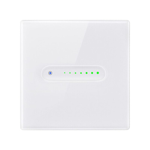 Tuya WiFi  Dimmer  EU 2 Gang Touch Light  Glass Panel APP Remote Control Works for Alexa  Home A