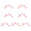 35Pièces Ongles Pipa Rose Protection Compacte Accessoires Pour Cordes 7