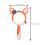 2St ABS Plastic Kinderloep Met Acryl Lens Speelend 10