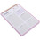 2Pièces Calendrier Dateur Rose Planificateur Efficace 3