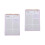 2Pièces Calendrier Dateur Rose Planificateur Efficace 6