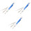 3Ensembles Ensemble Outils Bleus Perçage Ponçage 4