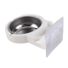 Porta mozzicone da muro con portaposate – acciaio inossidabile 304, compatto 7x2,5x8x4,5x2,5cm