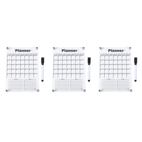 3Ensembles Tableau Effaçable Pour Décoration 2