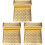 3Ensembles Coussin Main En Cuir PU Facile À 3