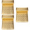 3Ensembles Coussin Main En Cuir PU Facile À 8