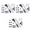 3Pièces Kit Réparation Multifonction Couleurs Variées 10