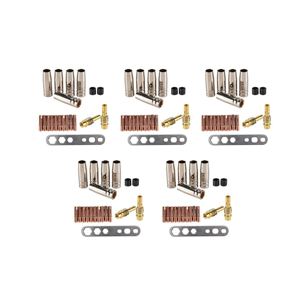 100Pcs Nozzles Contact Tips Holders Mig Consumable Accessory For 15Ak Mb15 Mig Mag Co2 Welding Torch 6032966059284