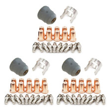 66 Pieces IPT-60 PT-60 IPT-40 PT40 Plasma Cutting Torch Electrode Protective Cover Holder