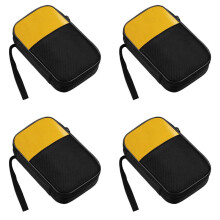 4X Soft Tool Carrying Case for 117/116/115/114/113 Digital Multimeters 62 Max and More, with Smooth Zipper