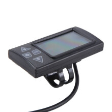 2X S861 Electric Bike Colorful LCD Display Meter IP65Waterproof 6Pin Male Connection Plug Intelligent Display