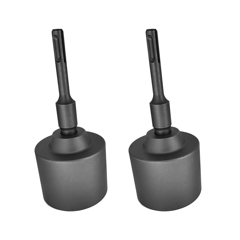 2X Sds T-Post Ground Rod Driver, 65Mm Drill Bit Driver,Hammer Drill Rod Converter 6032151760698