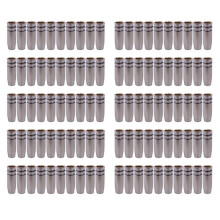 15Ak Gas Nozzle 100Pcs Mig Welding Torch Gas Nozzle Contact Tip for Mig Mag Welding