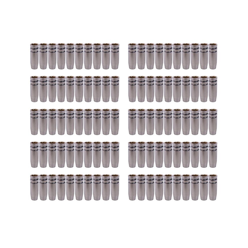 15Ak Gas Nozzle 100Pcs Mig Welding Torch Gas Nozzle Contact Tip For Mig Mag Welding 6034087670935