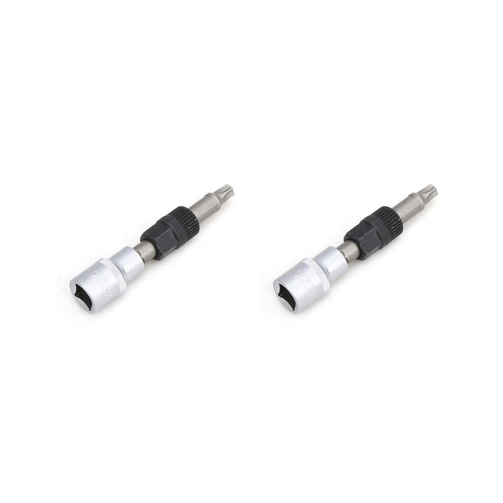2X T50 Alternator Pulley Socket Bit With 33 Teeth Tool Alternator Pulley Center Bolt Remover Socket 6033105665229