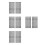 3D Scanner Reflecterende Dot Markers Pet Zwart Duurzaam 9