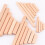 400Pièces Tiges En Bois Beige Pour Bricolage Assemblage 11