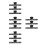 12Pièces Clips Pages Large Noir ABS Pour Piano Solide 10
