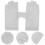 4Paires Protection Doigts Pour Gel Uv Blancs 9