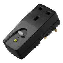 13A RCD-Kontakt Säkerhets-RCD-Adapter, med Strömbrytare Säkerhetsskydd för Poolpump, Strömtryckstvätt Uk-Kontakt