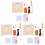 3Sets Wooden Frame Punch Needle Kit DIY Coaster Stitching Handcraft 2