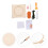 3Sets Wooden Frame Punch Needle Kit DIY Coaster Stitching Handcraft 10