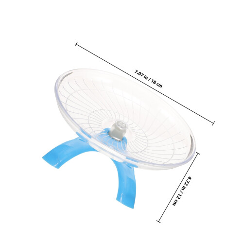 Roue Gerbille Plastique Silencieuse Ciel Bleu Pour Hamster 1