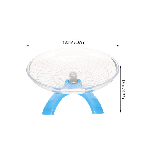 Roue Gerbille Plastique Silencieuse Ciel Bleu Pour Hamster 2