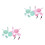 4Ensembles Accessoires Masque Visage Plastique Multi-Usage Pour Femmes 4