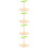 4Pièces Perchoirs En Bois Antidérapants Accessoire Interaction Oiseaux 9