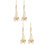 2Pièces Crochet Suspendu Banane Coton Perles Bois 8