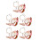 5Pièces Enfants Quartz Multicolores Bracelet 9