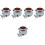 5Ensembles Petits Pots Cuisine Miniatures Pour Décor Maison De 6
