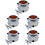 5Ensembles Petits Pots Cuisine Miniatures Pour Décor Maison De 8