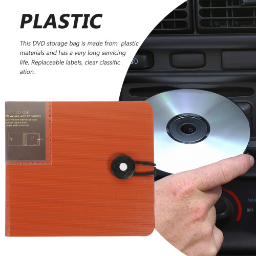 5Pièces Porte-Cd Rouge Étiquettes Remplaçables 2