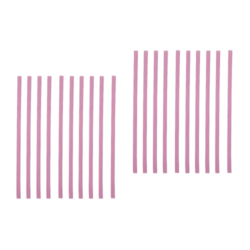 20Pièces Tiges Réfractaires Rose Haute Température Pour Four À 2