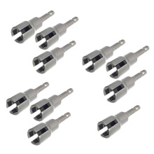 Hurricane Shutter Drill Bit,Wing Nut Drill Bit,Wingnut Socket,Power Wing Nut Driver Set,1/4inch Hex Shank for Panel Nuts