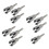 Hurricane Shutter Drill Bit,Wing Nut Drill Bit,Wingnut Socket,Power Wing Nut Driver Set,1/4inch Hex Shank for Panel Nuts 1