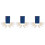 30Pièces Anches Saxophone 2.5 Accessoires Pratiques Pour Sax Bleu 11