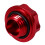 3Pièces Accessoire Réservoir Aluminium Rouge Robuste 2