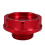 3Pièces Accessoire Réservoir Aluminium Rouge Robuste 3