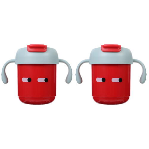 2Pièces Bébé Rouge Avec , Ideal Pour L’apprentissage 1