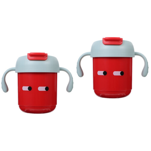 2Pièces Bébé Rouge Avec , Ideal Pour L’apprentissage 2