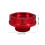 3Pièces Accessoire Réservoir Aluminium Rouge Robuste 11