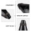 10Pièces Sourdine Trompette ABS Noire Usage Pratique Et Durable 4
