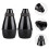 10Pièces Sourdine Trompette ABS Noire Usage Pratique Et Durable 6