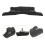 4Pièces Pont Selle Mandoline Noir Bois Design Élégant Et Compact 11