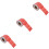 3Pièces Stickers Thermiques Rosés Imprimables Étanches Odeur 5